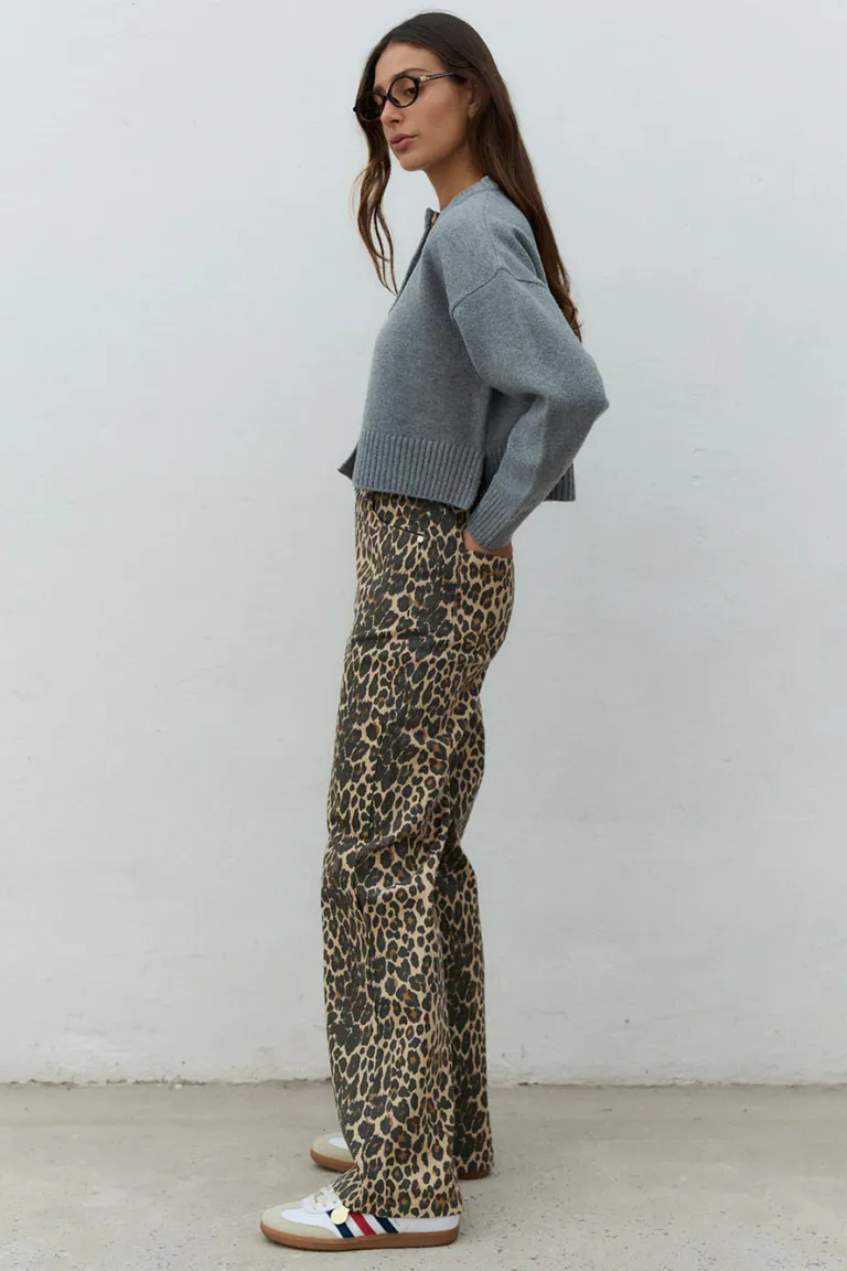 Pantalón Estampado Ancho de Sky en Pantalones para argentina