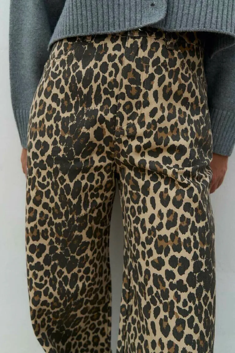 Pantalón Estampado Ancho de Sky en Pantalones para argentina