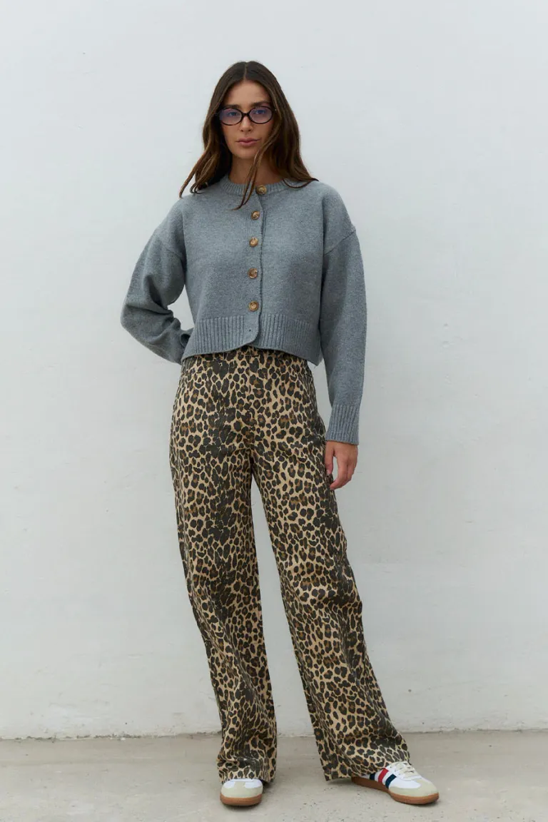 Pantalón Estampado Ancho de Sky en Pantalones para argentina