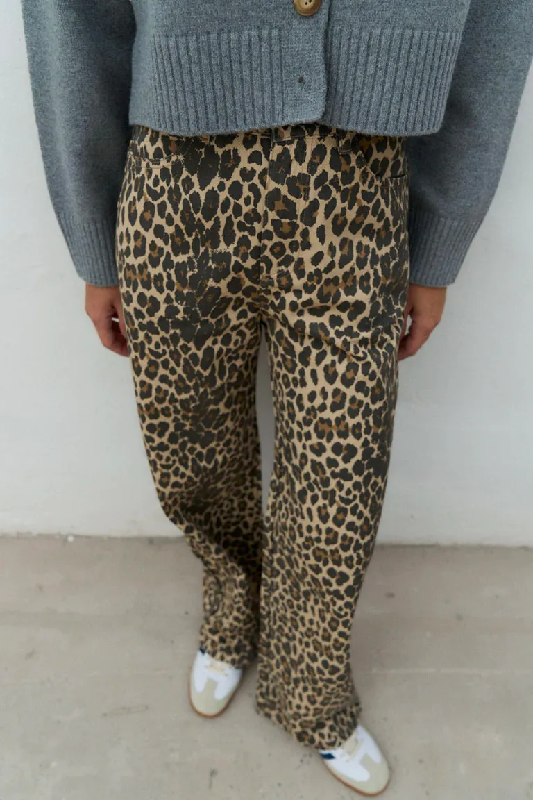 Pantalón Estampado Ancho de Sky en Pantalones para argentina