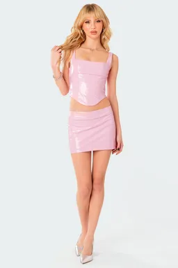 Corset vinilo amiyah de Edikted en Bodies para argentina