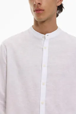 Camisa lino algodón de Lefties en Camisas para argentina