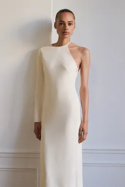 Vestido asimétrico espalda descubierta de Mango en Vestidos para argentina