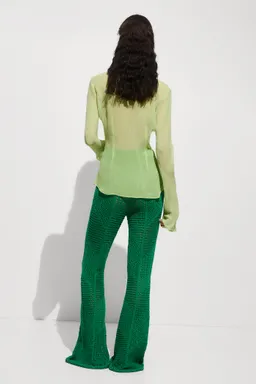 Blusa fluida con textura de Mango en Blusas para argentina
