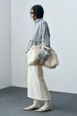 Falda midi mezcla lana de Mango en Faldas para argentina