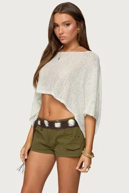 Laline top tejido oversized de Edikted en Tops para argentina