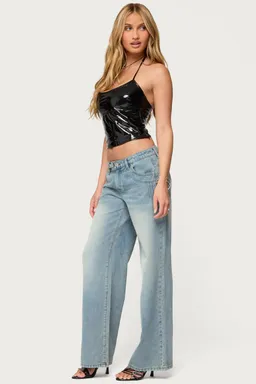 Top halter vikki vinilo de Edikted en Tops para argentina