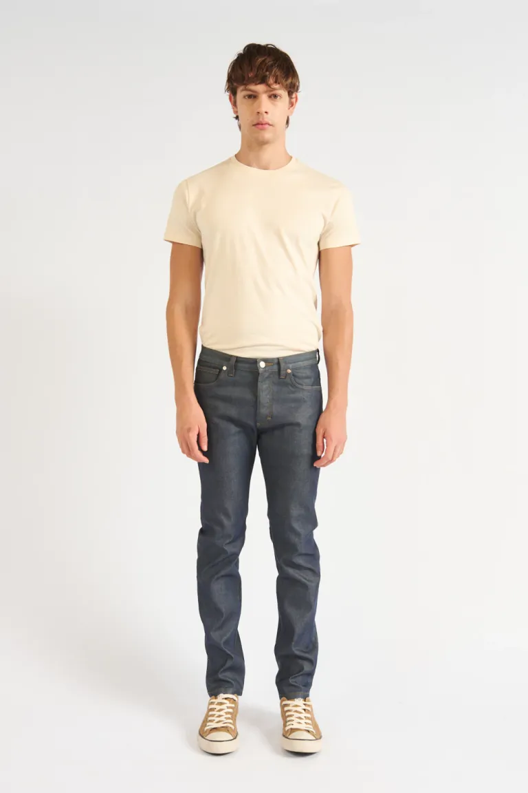 Pantalón jean de corte slim y estilo clásico para hombres de Bensimon en Pantalones para argentina