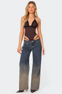 Body strappy con encaje de Edikted en Bodies para argentina