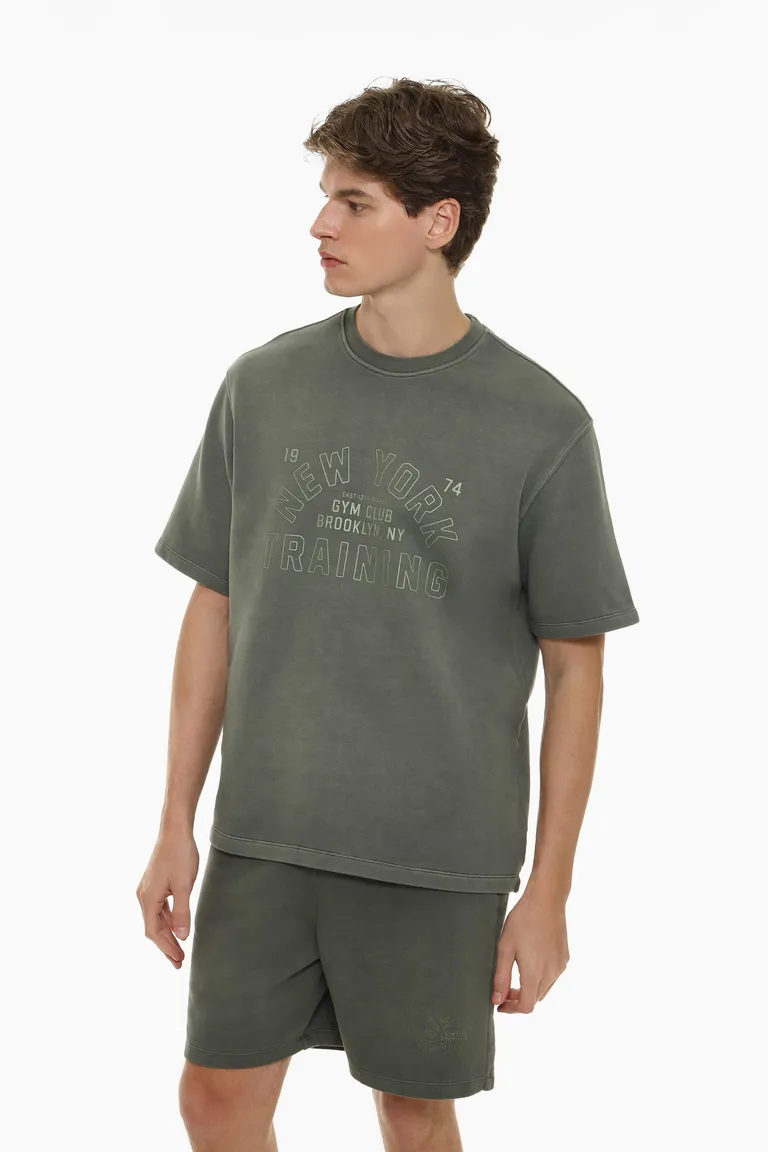 Remera entrenamiento efecto lavado de Lefties en Remeras y Polos para argentina