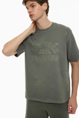 Remera entrenamiento efecto lavado de Lefties en Remeras y Polos para argentina