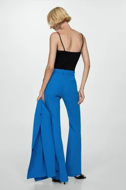 Pantalón traje wideleg de Mango en Pantalones para argentina