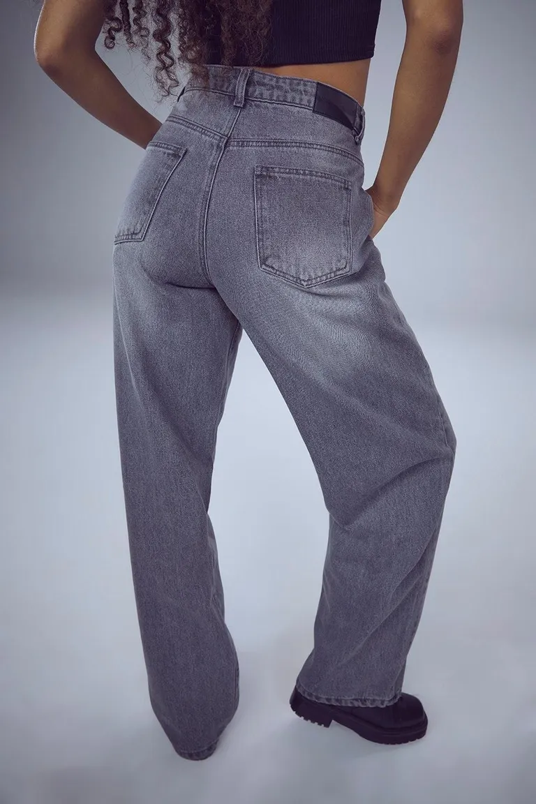 Jean boyfriend de Boohoo en Pantalones para argentina