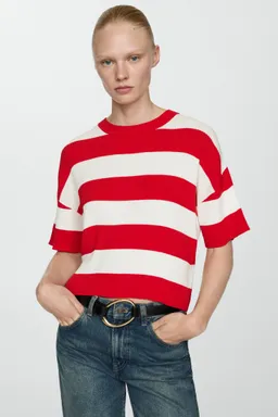 Remera punto canalé de Mango en Remeras para argentina
