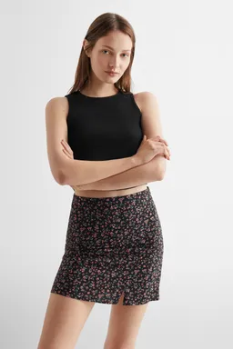 Minifalda estampada de Mango Teen en Faldas para argentina