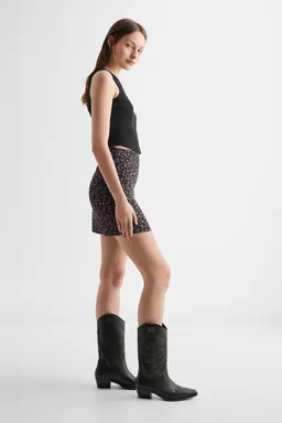 Minifalda estampada de Mango Teen en Faldas para argentina