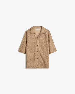 Camisa boxy manga corta texturizada de Bershka en Camisas para argentina