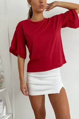 Remera amplia volados de Benka en Remeras para argentina