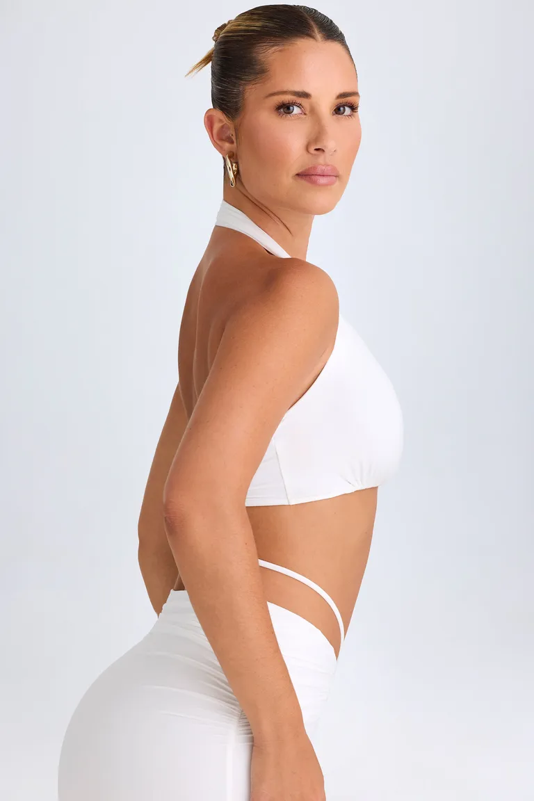 Crop top halter con abertura de Oh Polly en Swimwear y Beachwear para argentina