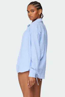 Camisa cuadros oversized lira de Edikted en Camisas para argentina