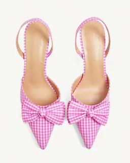 Tacones estampados con lazo de Cuccoo en Zapatos con Tacos para argentina