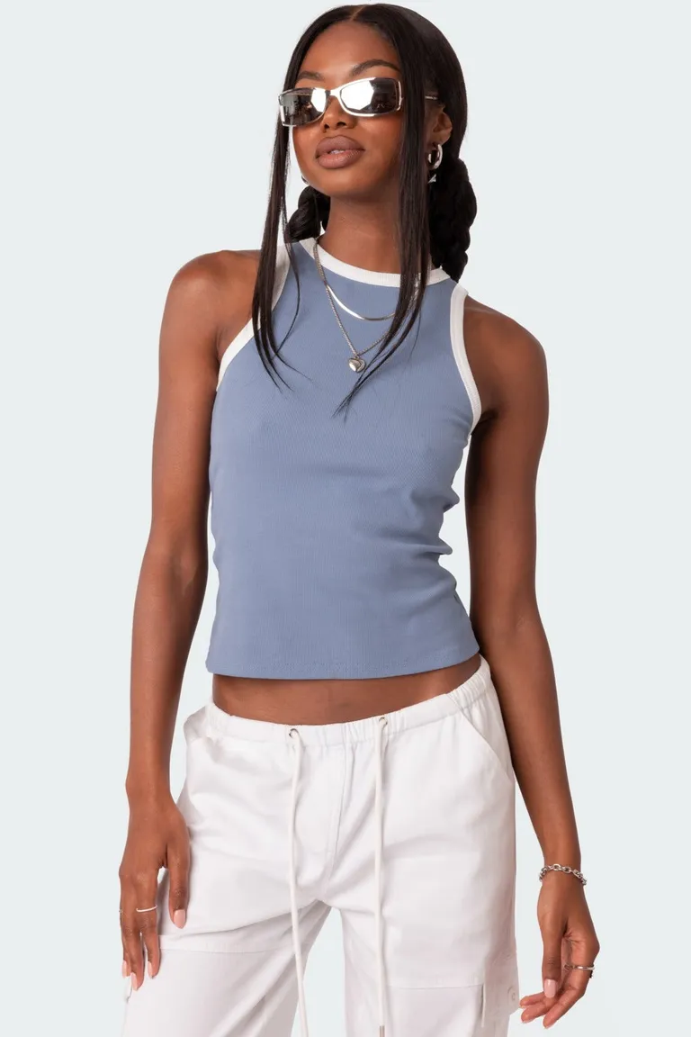 Musculosa acanalada de Edikted en Tops para argentina