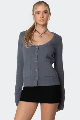 Cardigan tejido daphnee de Edikted en Buzos y Sweaters para argentina