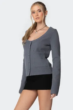 Cardigan tejido daphnee de Edikted en Buzos y Sweaters para argentina