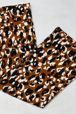 Wide leg estampado bengalina de Monaliza Plus en Pantalones para argentina
