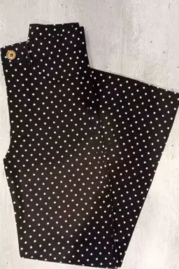 Wide leg estampado bengalina de Monaliza Plus en Pantalones para argentina