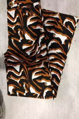 Wide leg estampado bengalina de Monaliza Plus en Pantalones para argentina