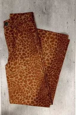 Wide leg estampado bengalina de Monaliza Plus en Pantalones para argentina