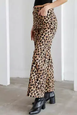 Wide leg estampado bengalina de Monaliza Plus en Pantalones para argentina