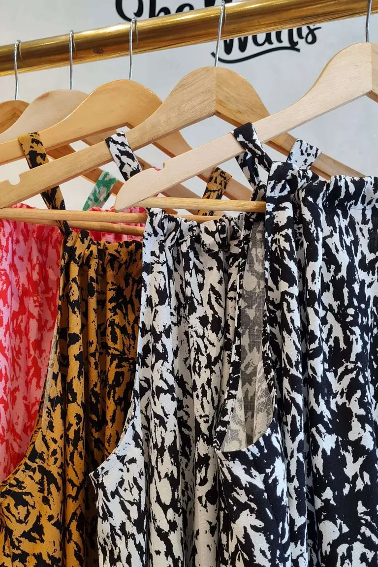 Blusa de lino estampada de Hesed en Blusas para argentina