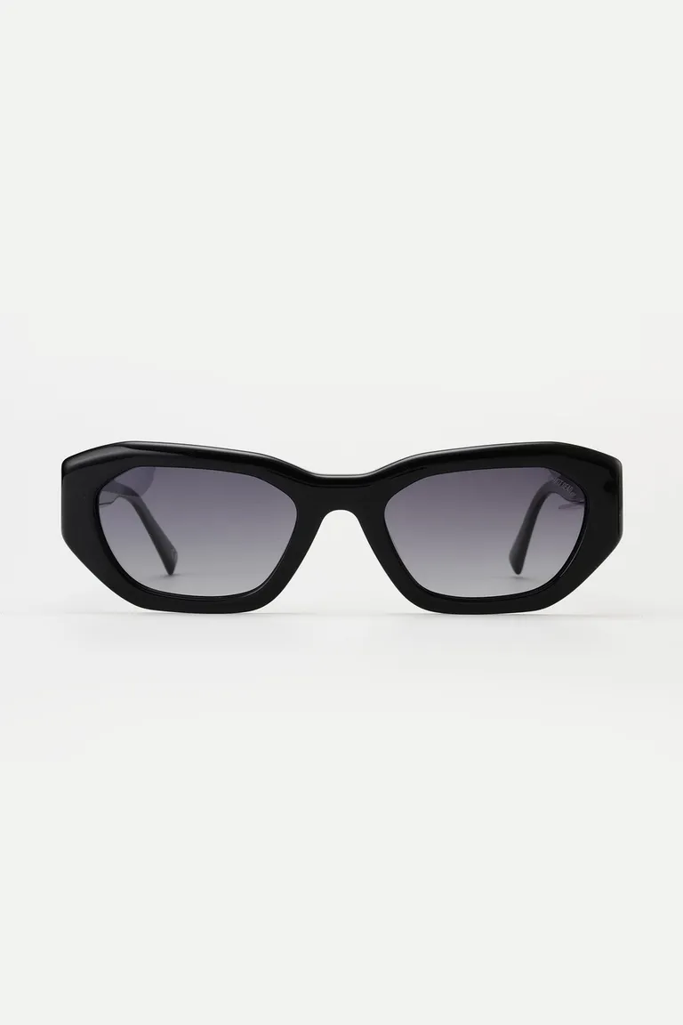Gafas de sol negras de acetato con lentes polarizadas y filtro UV 100% de Ay Not Dead en Anteojos para argentina