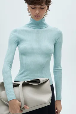 Jersey lana cuello alto de Mango en Buzos y Sweaters para argentina