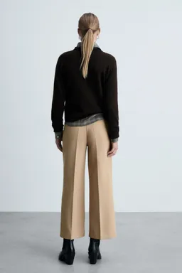 Pantalón wideleg con pinzas de Mango en Pantalones para argentina