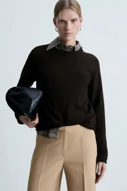 Pantalón wideleg con pinzas de Mango en Pantalones para argentina