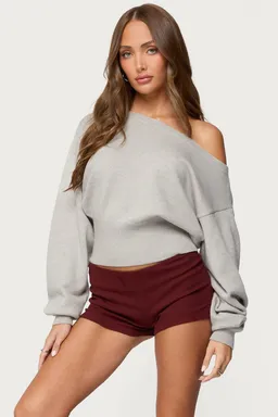 Sweater escote bardot ravenna de Edikted en Buzos y Sweaters para argentina