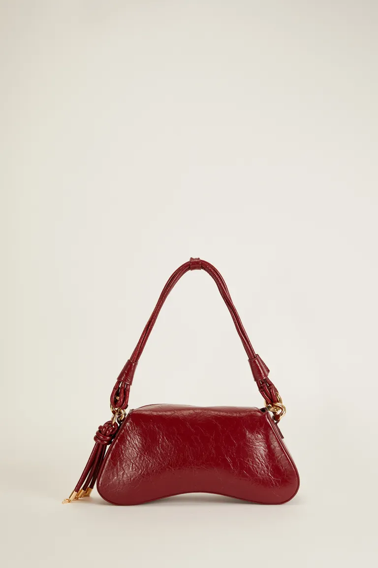 Cartera de cuero ecológico con correa ajustable y llavero de Tucci en Bolsos y Carteras para argentina