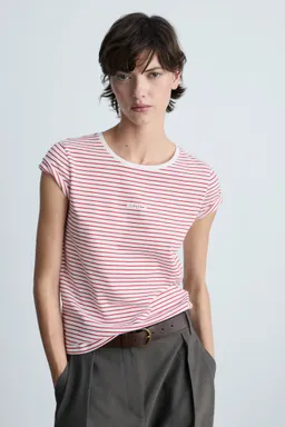 Camiseta rayas logo de Mango en Remeras para argentina