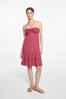 Vestido corto con volantes de Mango Teen en Vestidos para argentina