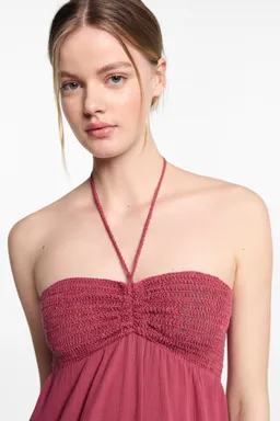 Vestido corto con volantes de Mango Teen en Vestidos para argentina