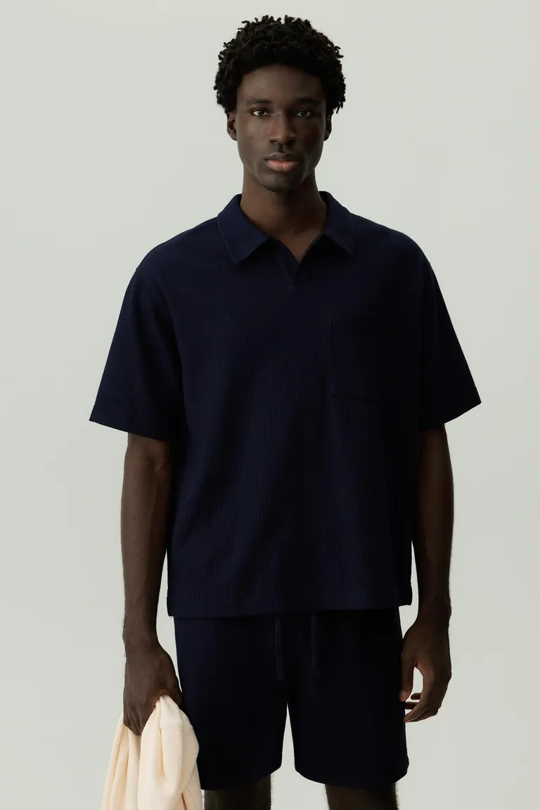 Polo texturizado con bolsillo de Lefties en Remeras y Polos para argentina