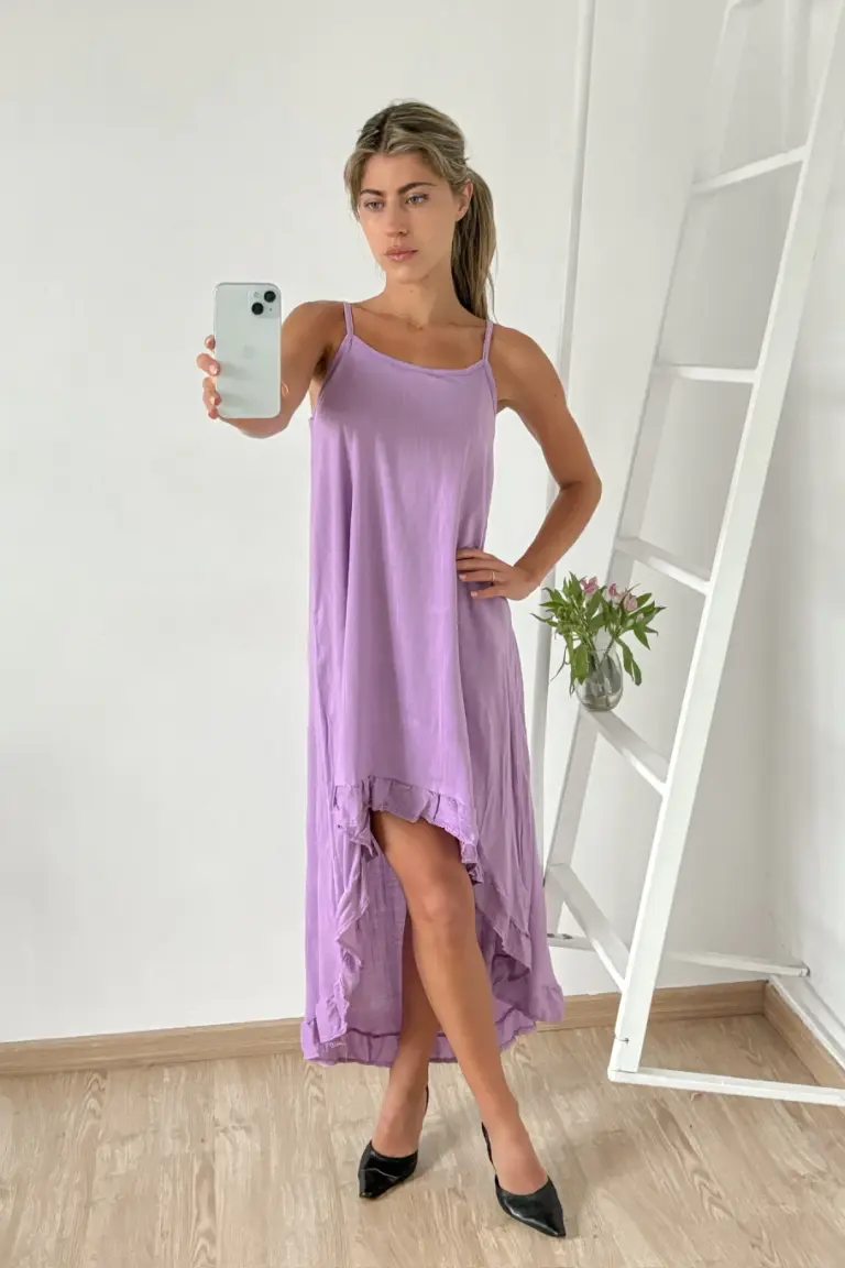 Vestido Irregular Volado de Benka en Vestidos para argentina