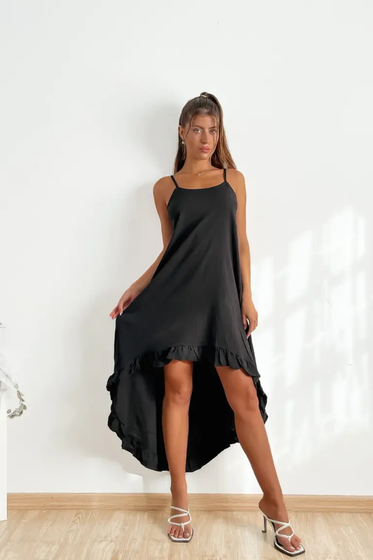 Vestido Irregular Volado de Benka en Vestidos para argentina