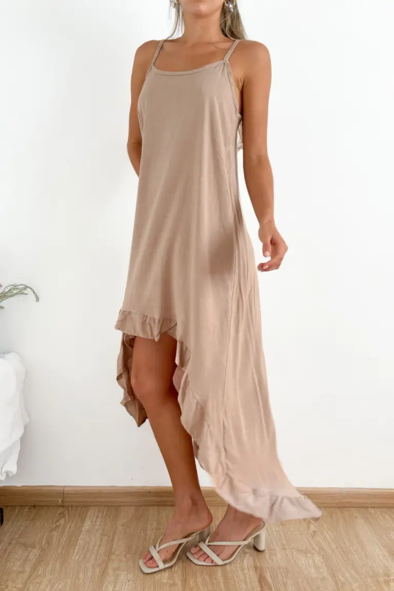 Vestido Irregular Volado de Benka en Vestidos para argentina