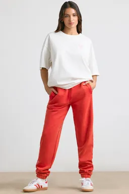 Joggers oversize petite rojo de Oh Polly en Pantalones para argentina