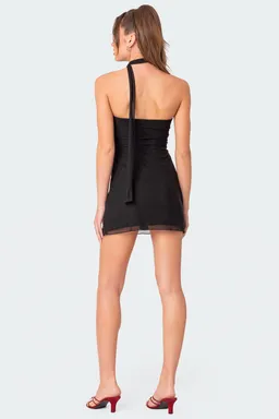 Mini vestido con bufanda aurely de Edikted en Vestidos para argentina