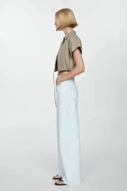 Jeans wideleg tiro alto de Mango en Pantalones para argentina